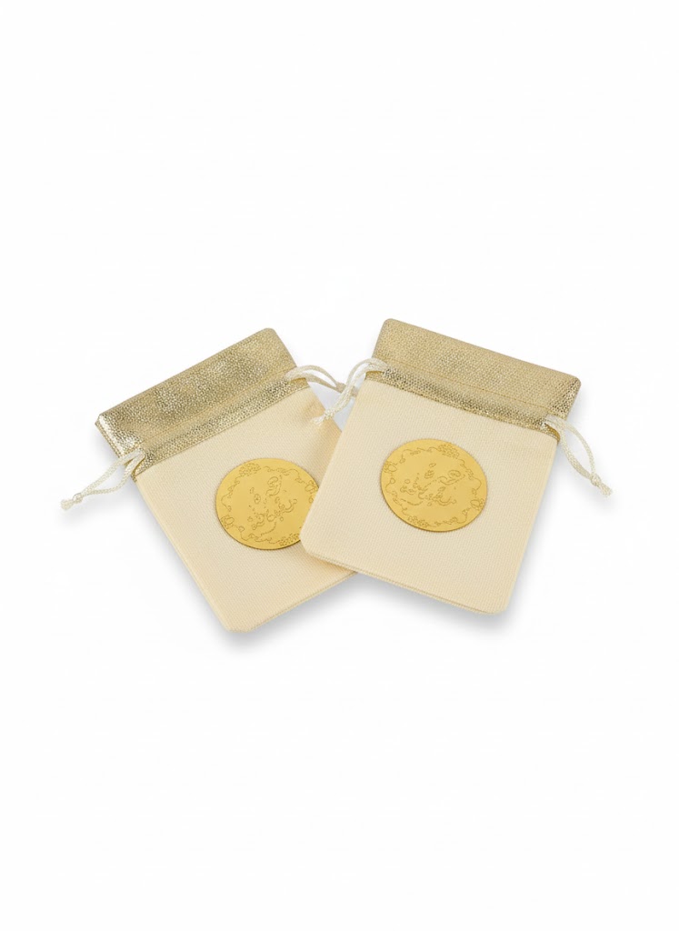 bourse en tissu velour 